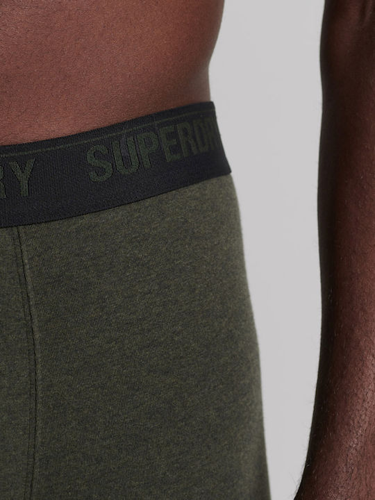 Ανδρικά Μποξεράκια Black/Olive/Grey 3Pack