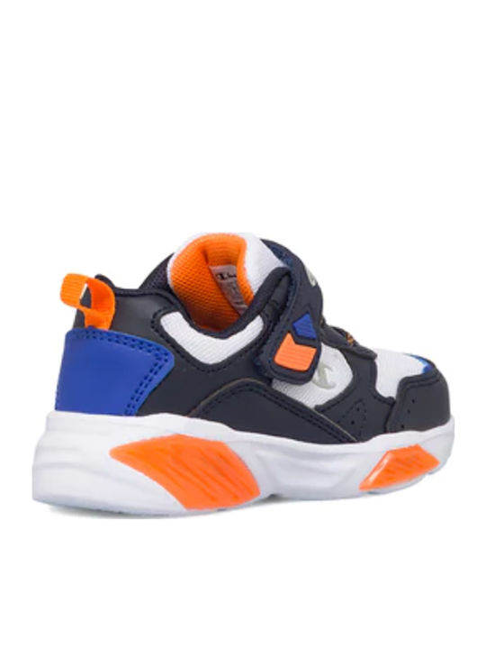 Wave Παιδικά Sneakers με Σκρατς Navy Blue / White S32778-WW006