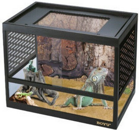 Boyu Терариум за влечуги Терариум 50x30x38см