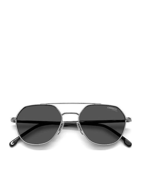 Carrera Men's Sunglasses with Grey Metallic Frame and Grey Lens 303/S KJ1/IR