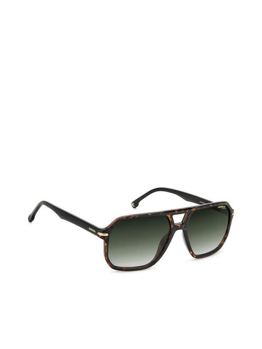 Carrera Sonnenbrillen mit Schwarz Rahmen und Grün Verlaufsfarbe Linse 302/S 086/9K