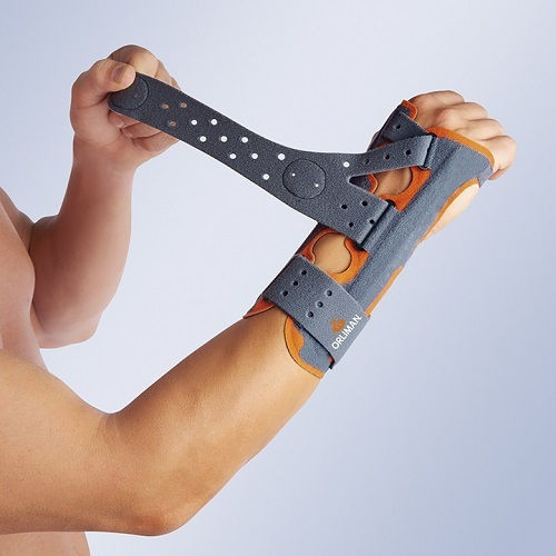 Orliman Forearm Splint with Thumb Gray M-760