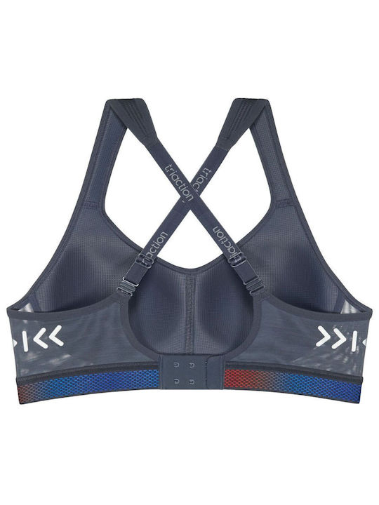 Triaction Cardio Cloud P EX Athletic Athletic Bra with Light Padding without Underwire Anthracite