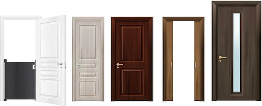 Nukido Pliabil Ușă de siguranță în Culoare Negru 140x92.5cm 1buc