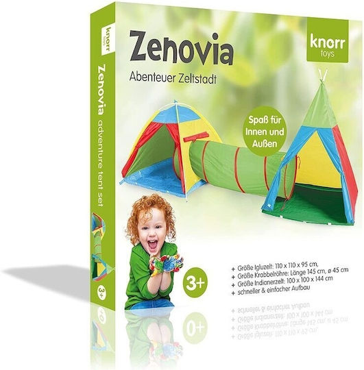 Knorrtoys Детски шатър Тунел Zenovia за 2 18 години и нагоре