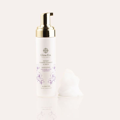 Glow Era Instant Foaming Cleanser Face & Eyes With Purple Orchid & Panthenol 150ml