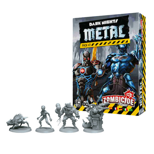 Cool Mini Or Not Zombicide Dark Nights Metal: Pack 2 Figures