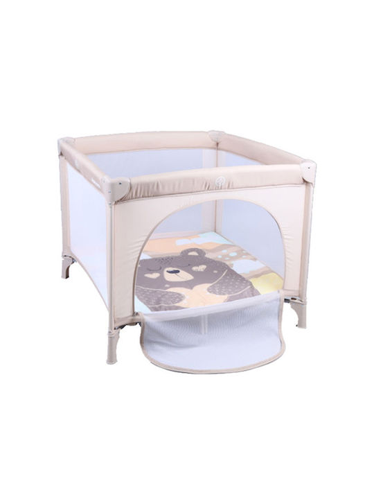 Kikka Boo Enjoy Park with Mattress Beige 103x103cm