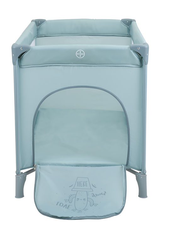 Kikka Boo So Gifted Playpen 2 Levels with Mattress Green 124x64cm
