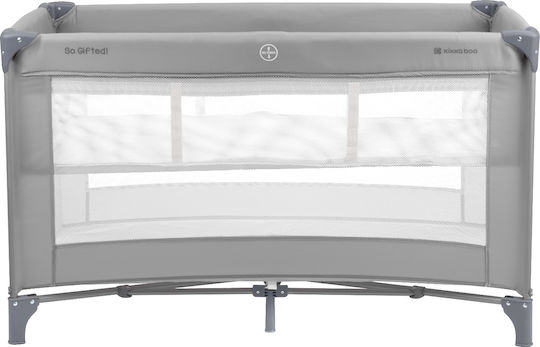 Kikka Boo So Gifted Παρκοκρέβατο 2 Επιπέδων με Στρώμα Γκρι 124x64cm