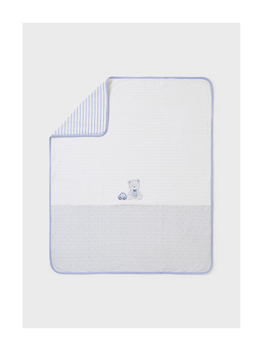 Mayoral Blanket Nursery Swaddling Blankets White 80x100cm