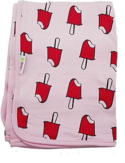 Minene Babydecken Wickeltücher für Kinderzimmer Eis 80x80cm