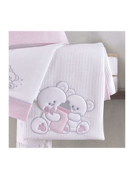Rythmos Κουβέρτα Κούνιας Cuddles 120x150εκ.