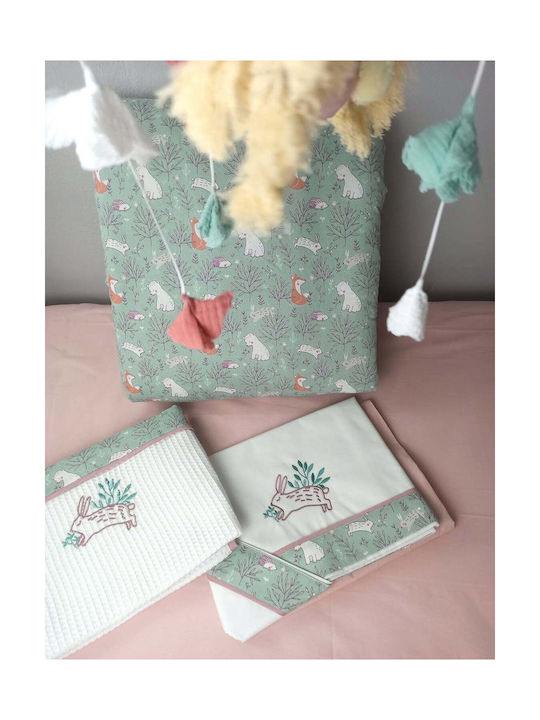 Baby Star Fitted Set Spring Spring 110x150cm