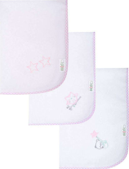 Figlio Bino Stars Водоустойчива Подложка Розов 40x60см.