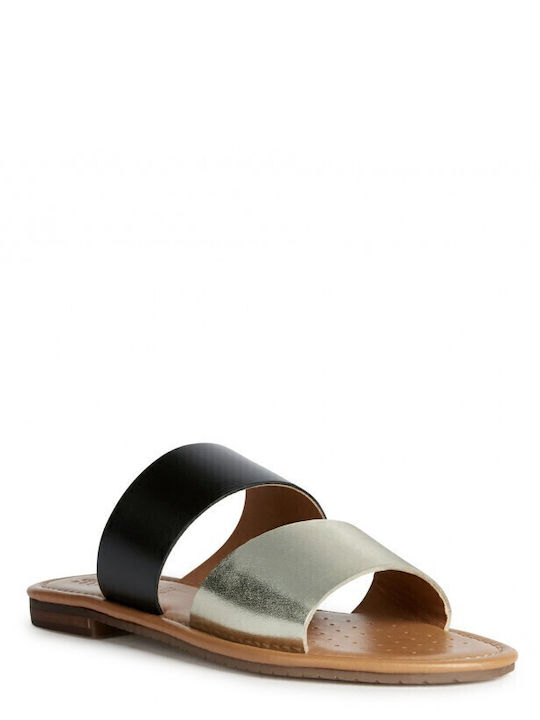 Geox Sozy Σανδάλια Black/Gold