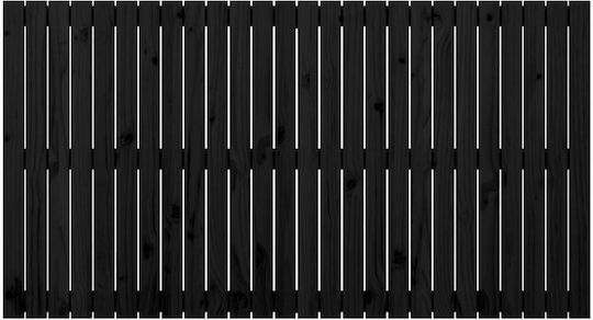 vidaXL Wooden Bed Headboard Black 166x90cm