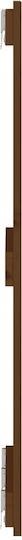 vidaXL Wooden Bed Headboard Brown 140x90cm