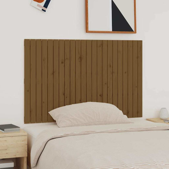 vidaXL Wooden Bed Headboard Brown 140x90cm