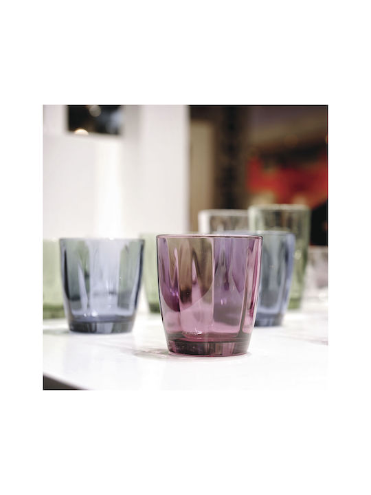 Bormioli Rocco Pulsar Glass Water made of Glass in Purple Color 470ml