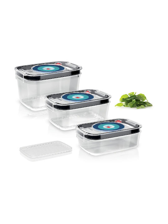 Bosch Lunchbox Kunststoff Schwarz Geeignet für die Mikrowelle 3Stück