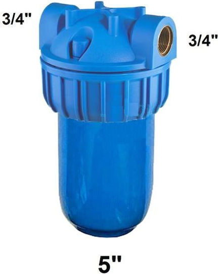 Atlas Filtri Medium Plus 3P AFO SX AB Water Filtration System Single Central Supply / Under Sink Micron 3/4'' 13012