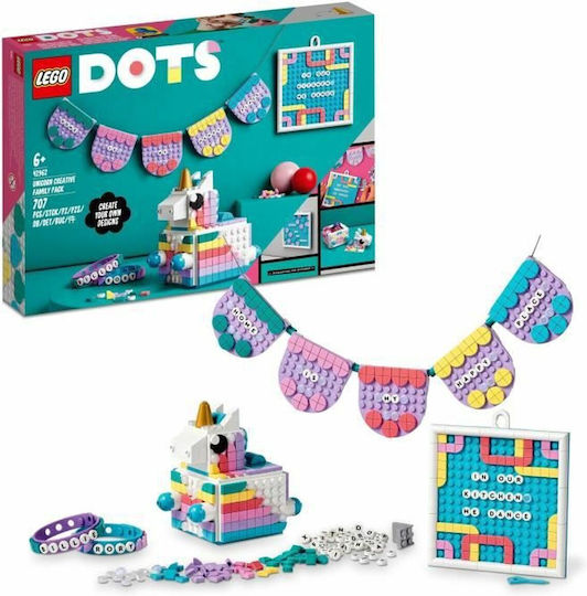 LEGO Dots Unicorn за 6+ Години 707 Бройки