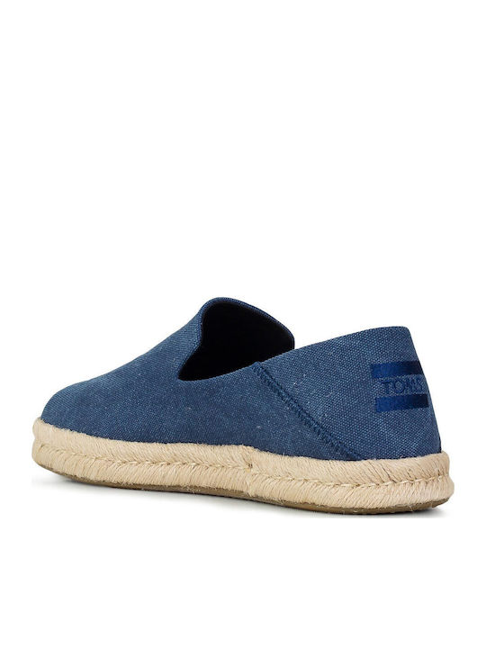 Santiago Men's Espadrilles in Blue Color