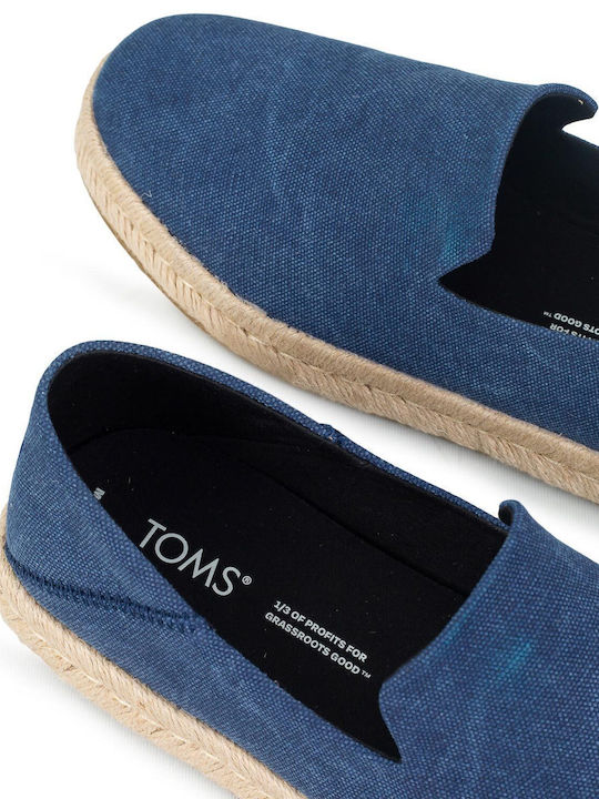 Santiago Men's Espadrilles in Blue Color