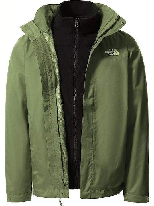 Evolve II Triclimate 3 in 1 Winter Jacket Waterproof and Windproof Khaki