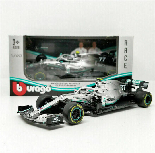 Bburago Mercedes F1 W10 EQ POWER+ #44 Lewis Hamilton Car 1:43 Formula 1 For 3+ Years Old