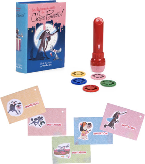 Moulin Roty Stinky Dog Geschichtenprojektor für 3+ Jahre