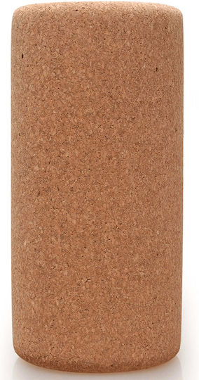 Yogistar Fascia Cork Κύλινδρος Μασάζ Μπεζ 30cm