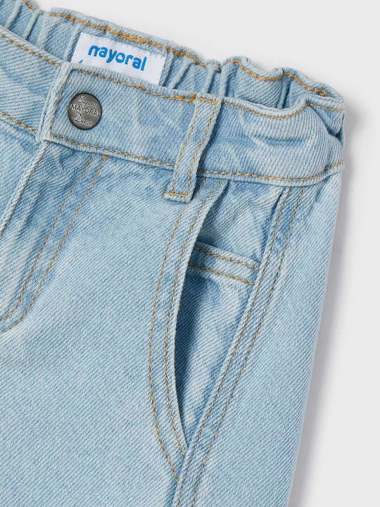 Mayoral Girls Denim Trouser Light Blue