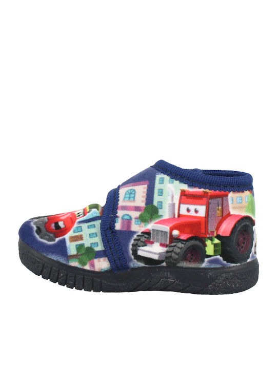 Kids Slippers Boots Blue