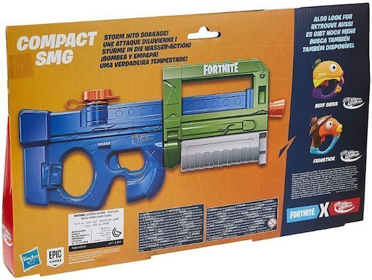 Nerf Νεροπίστολο Super Soaker Compact SMG L Fortnite για 8+ Ετών