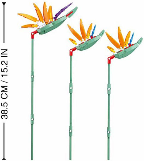 Sluban Bauklötze Flowers - Strelitzia Reginae Aiton für 6+ Jahre 269 Stück