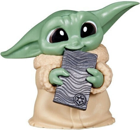 Action Figure Grogu Figure in Beskar Bite Pose Star Wars Yoda for 4+ years old Years 5.8cm.