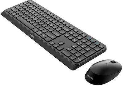 Philips SPT6407B Kabellos Bluetooth Tastatur & Maus Set Englisch US