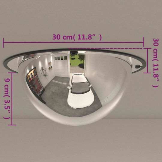vidaXL Oglindă de circulație 30cm