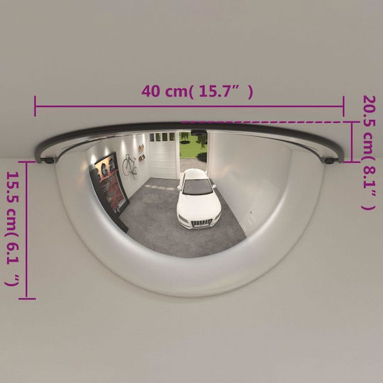 vidaXL Traffic Mirror 2pcs