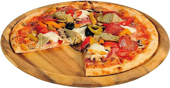 Kesper Acacia Pizza-Servierplatte Hölzernes 32x32x2cm 1Stück