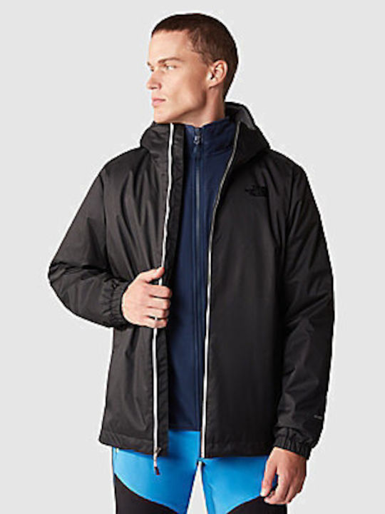 Quest Insulated Winter Jacket Waterproof and Windproof Black