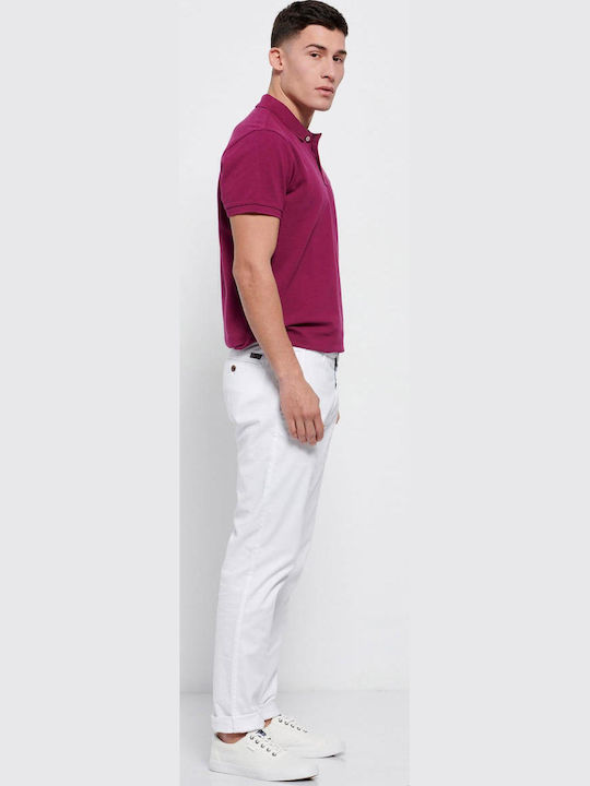 FBM007-00102 Trousers Chino in Regular Fit White