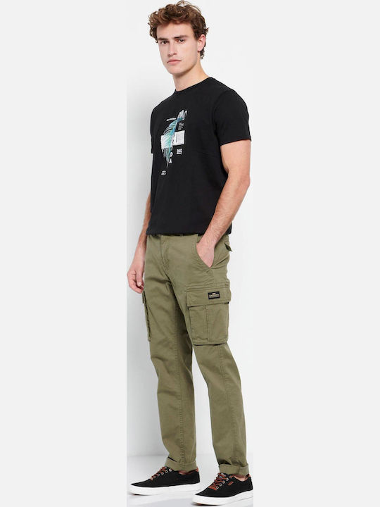 FBM007-00202 Hose Cargo Elastisch Khaki
