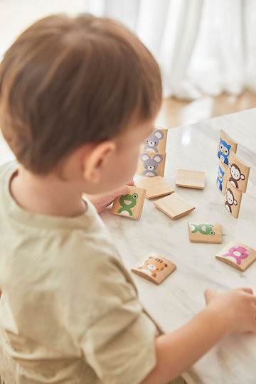 Επιτραπέζιο Παιχνίδι Ζωάκια 2+ Ετών Plan Toys