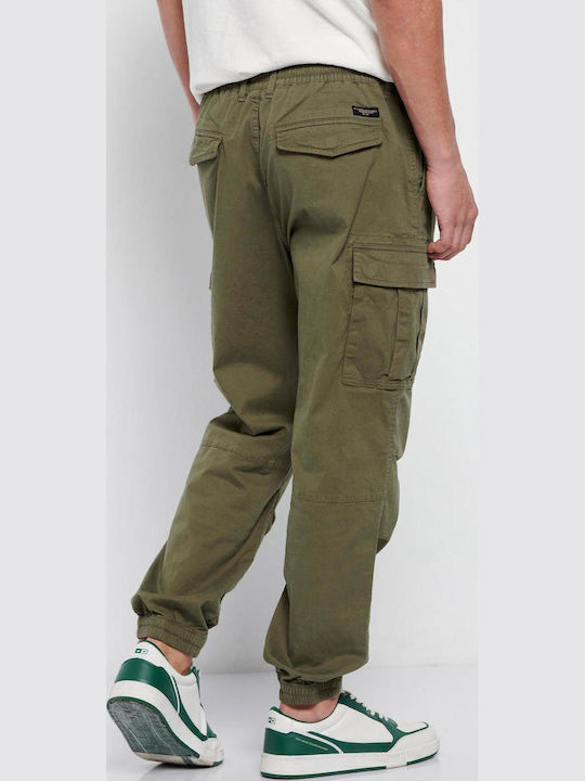 FBM007-03402 Trousers Cargo in Regular Fit Khaki