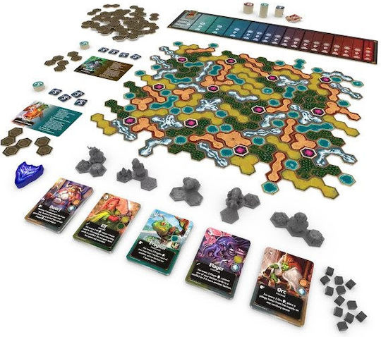 Board Game Dawn of Ulos for 1-5 Players 14+ Years Old (EN) Thunderworks Games