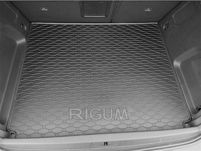 Rigum Trunk Mats 1pcs from Rubber for Peugeot 3008 Opel Grandland X Citroen C5 Aircross Black