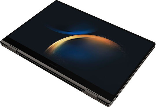 Samsung Galaxy Book3 Pro 360 16" OLED Touchscreen 120Hz (Kern i7-1360P/16GB/1TB SSD/W11 Startseite) Graphit (US Tastatur)
